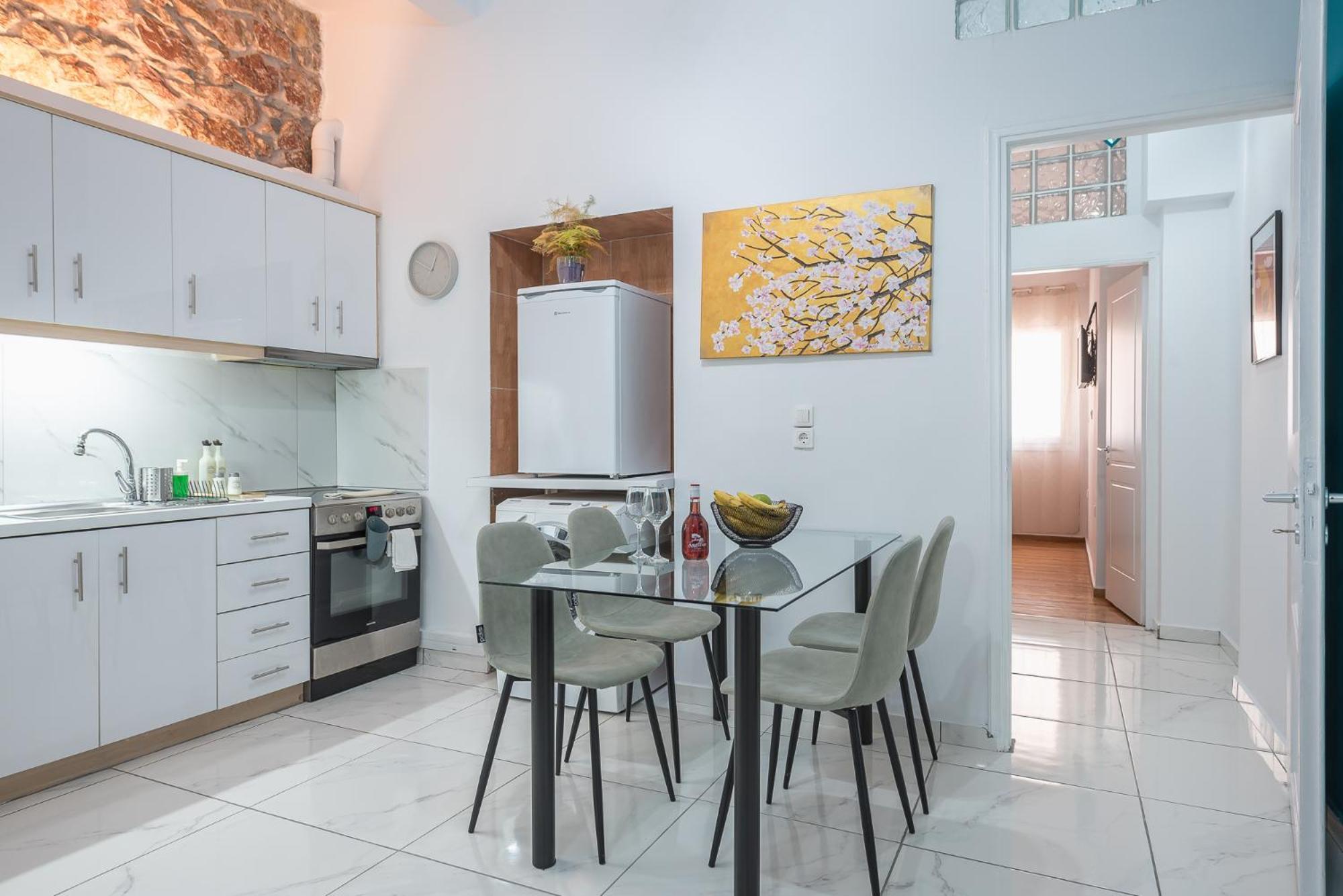 Contemporary Apartment 200M From Acropolis 100Mbps Netflix เอเธนส์ ภายนอก รูปภาพ